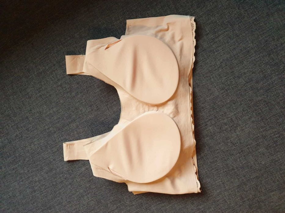 Bezszwowy biustonosz typu Camisole Treningowy biustonosz sportowy XL