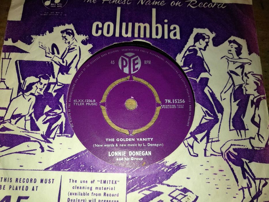 LONNIE   DONEGAN - My Old Man's a Dustman (Ed Inglesa - 1960) SINGLE
