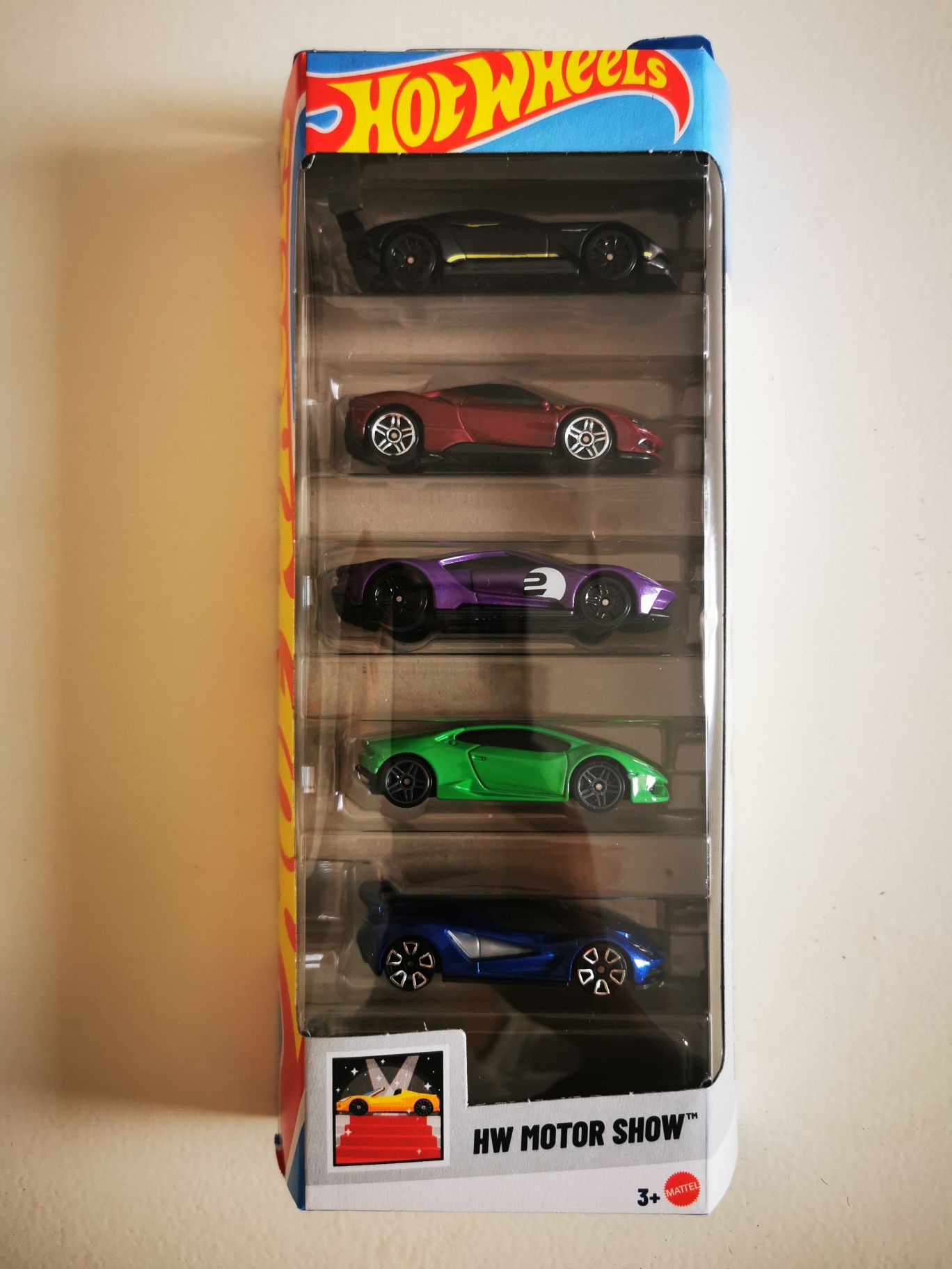 Hw Motor Show Pack 5x Hot Wheels 2025