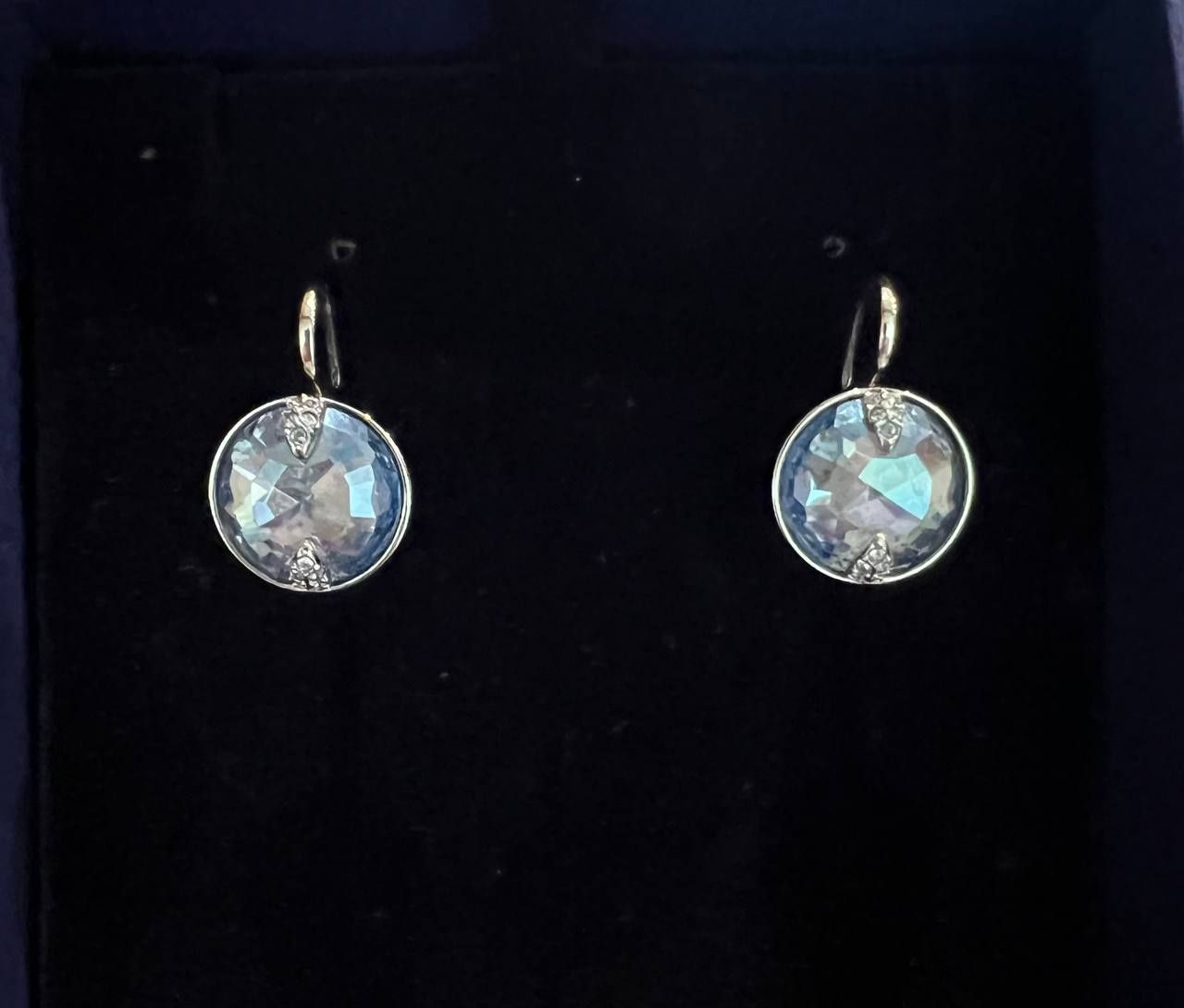 Серьги,чокер,браслет Swarovski,оригинал,новое!