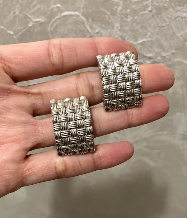 Винтажные клипсы, серьги napier, monet. Винтаж.