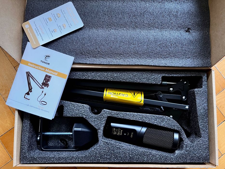 Mikrofon usb Tonor TC40 Nowy pół ceny