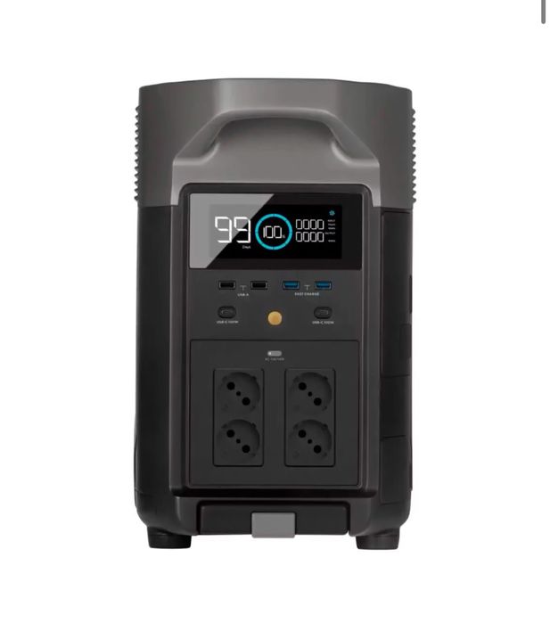 Зарядна станція EcoFlow Delta Pro, 3600 Вт, 3600 Вт/год (UPS, ДБЖ) EU