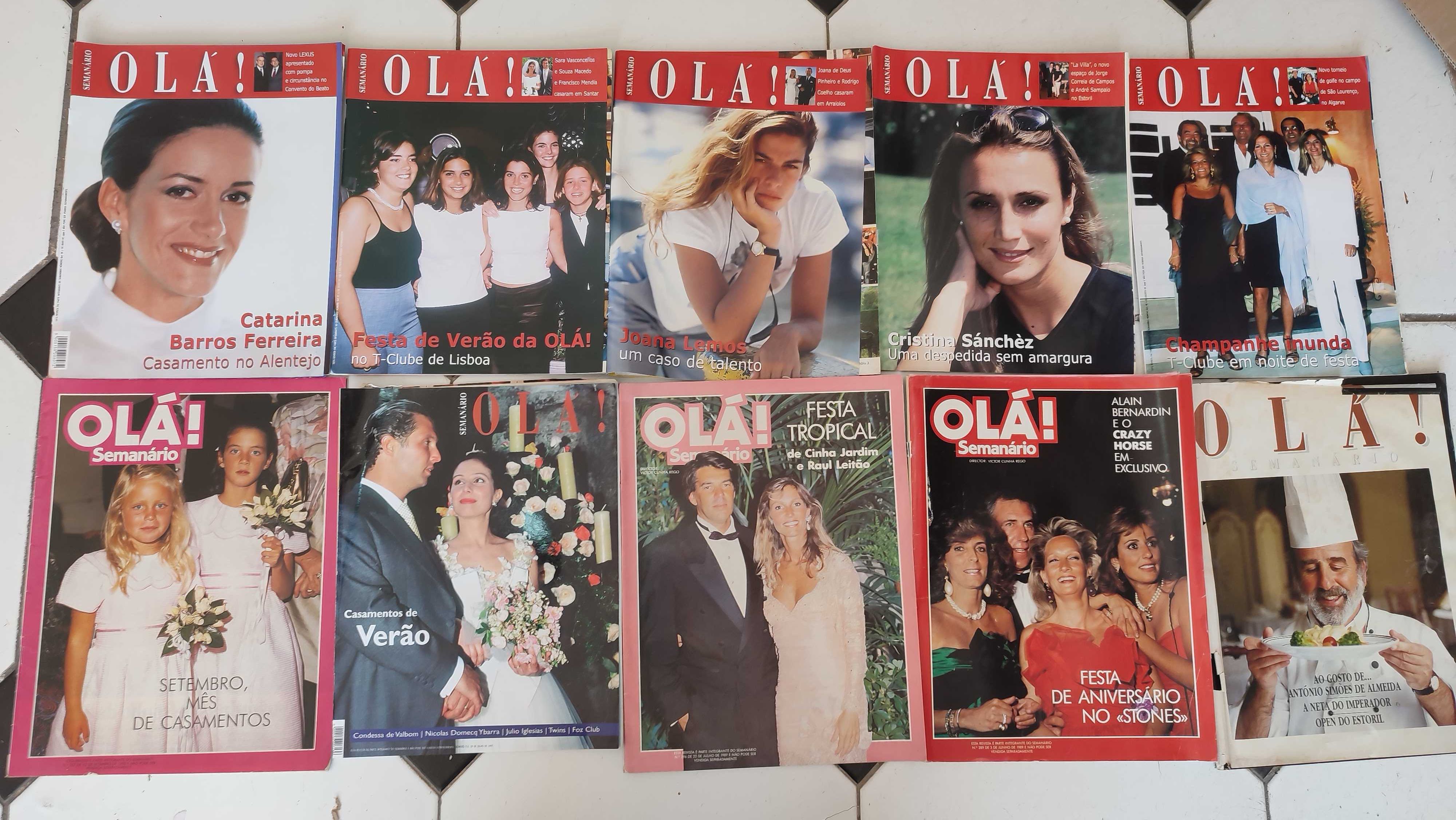 Lote 60 Revistas Olá Semanário