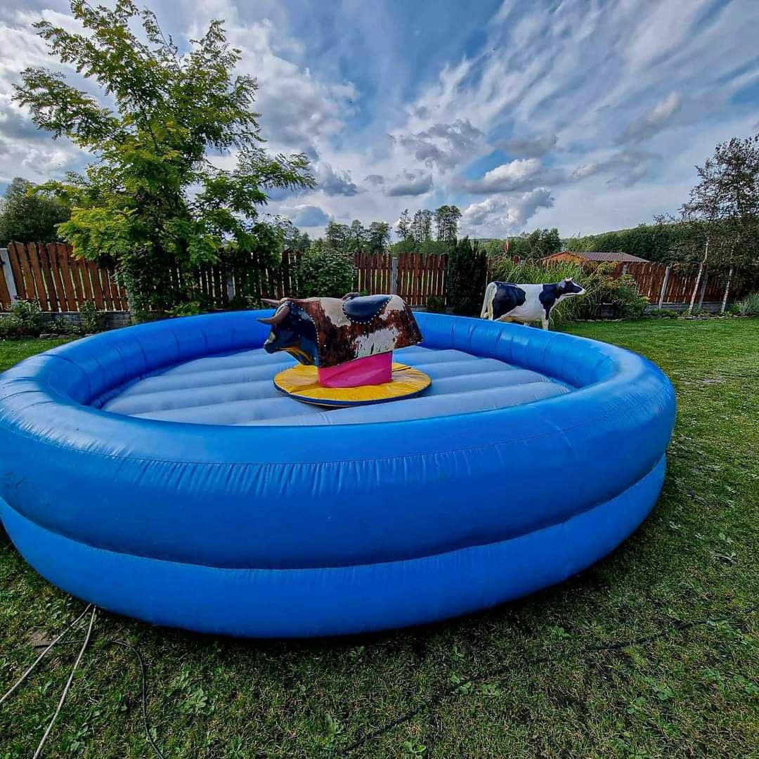 Byk rodeo , żyroskop , dmuchańce , zamki dmuchane, zjeżdżalnie