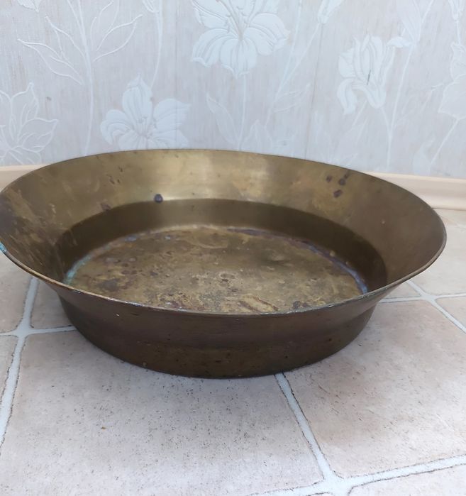 Медный таз для варенья