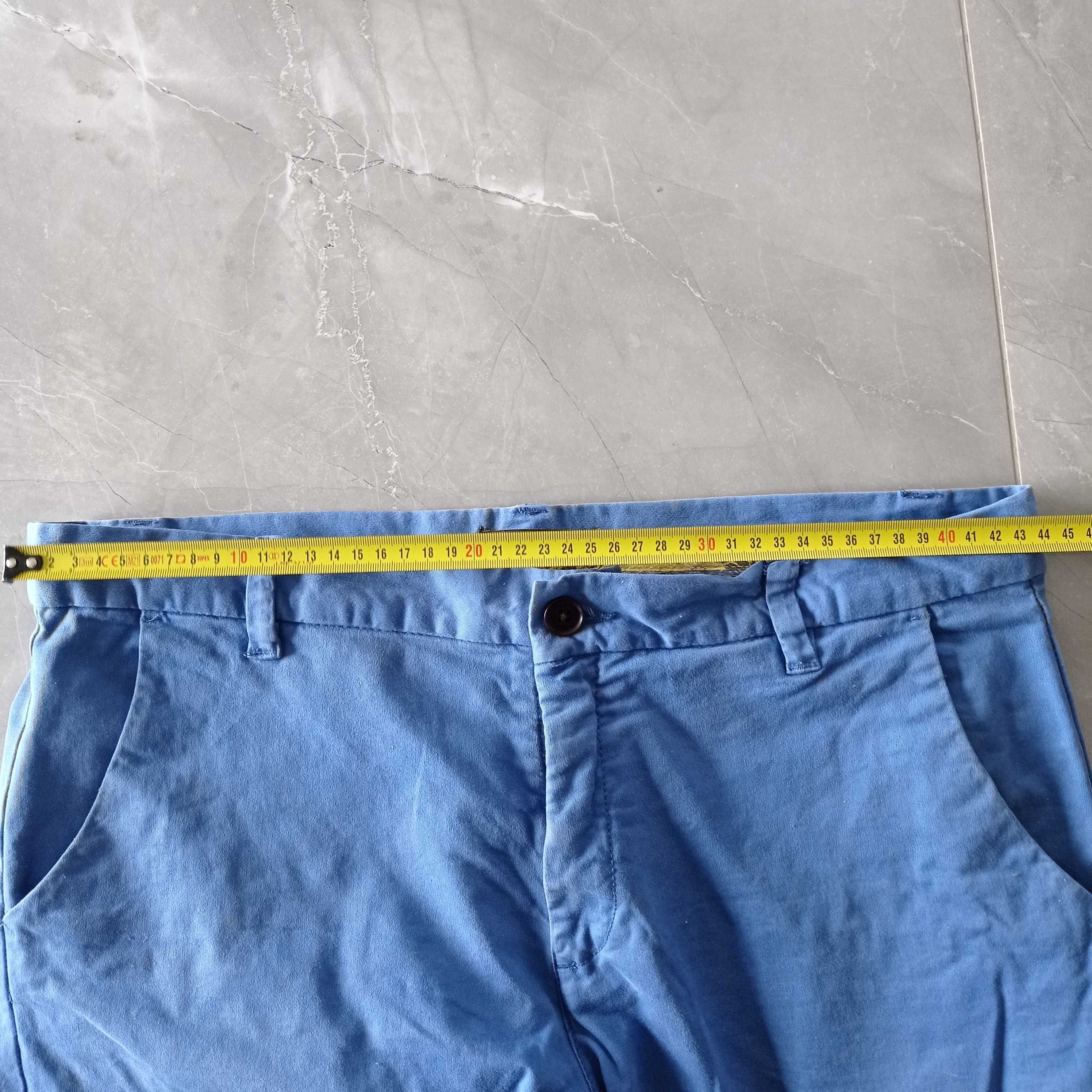 Spodnie VISTULA Niebieskie W 34 L 32