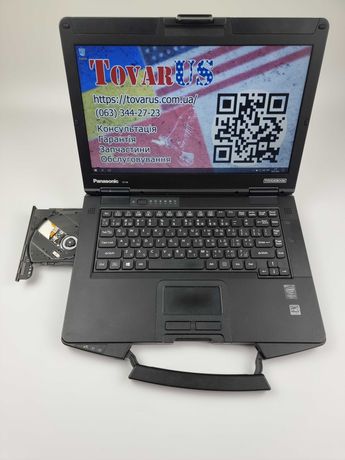 Захищений ноутбук Panasonic Toughbook CF-54 з DVD+3G+COM