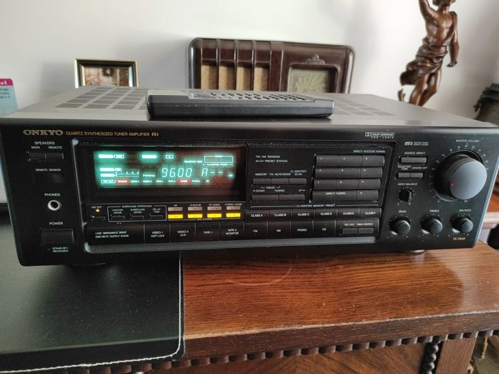 Amplituner Onkyo tx7840+oryginalny pilot