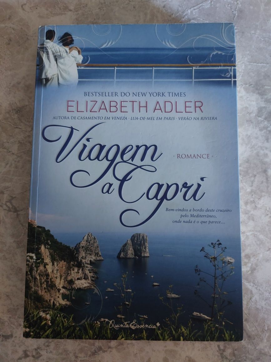Conjunto de livros Elizabeth Adler