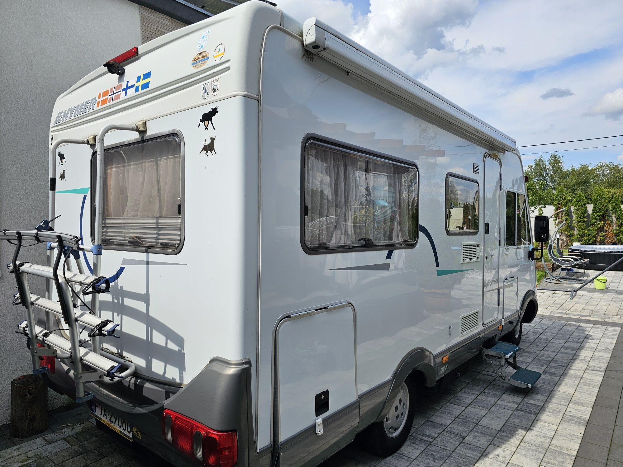 Kamper hymer b574 wersja zimowa