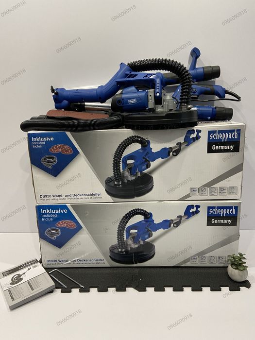 Жираф, шліфмашина для стін, шлифмашина жирафа Scheppach Німеччина