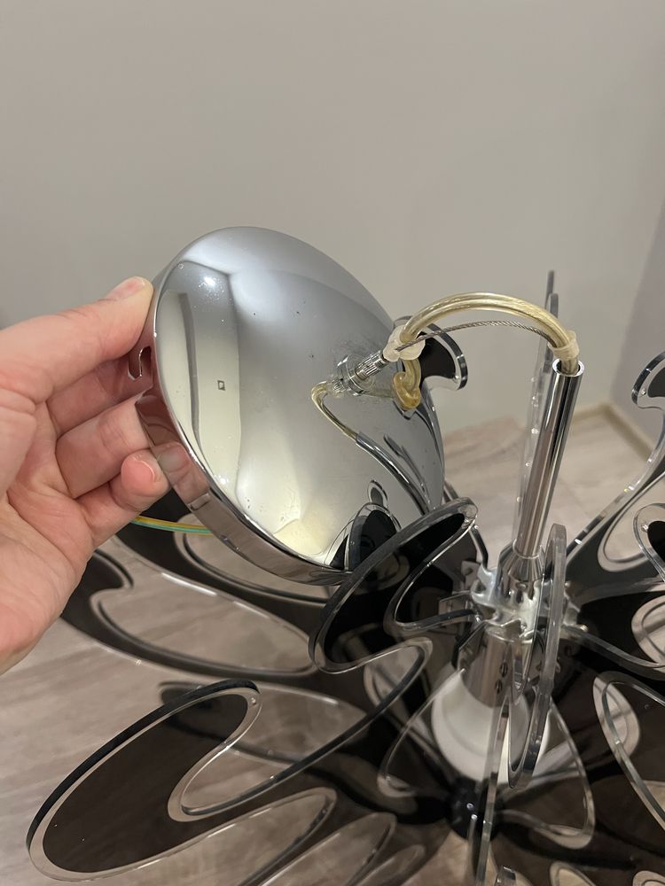 Nowoczesna lampa wisząca żyrandol Emporio V2305-BL Italux