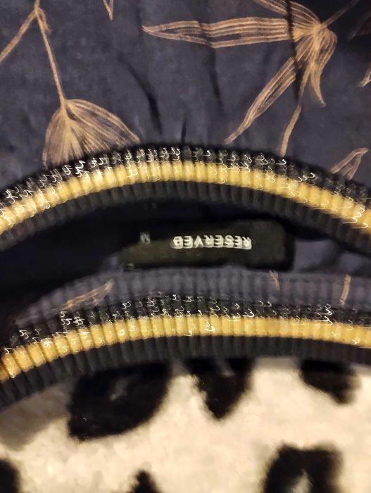 Bluza granatową /zlota