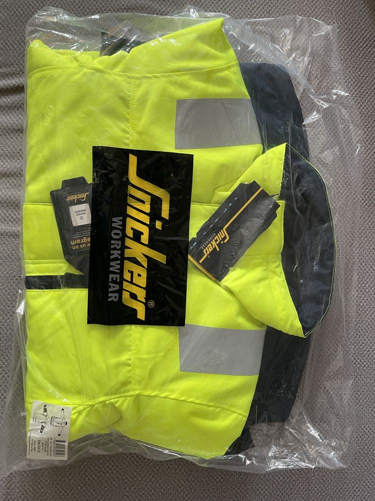 Kurtka robocza Snickers Workwear 1130 odblaskowa ocieplana
