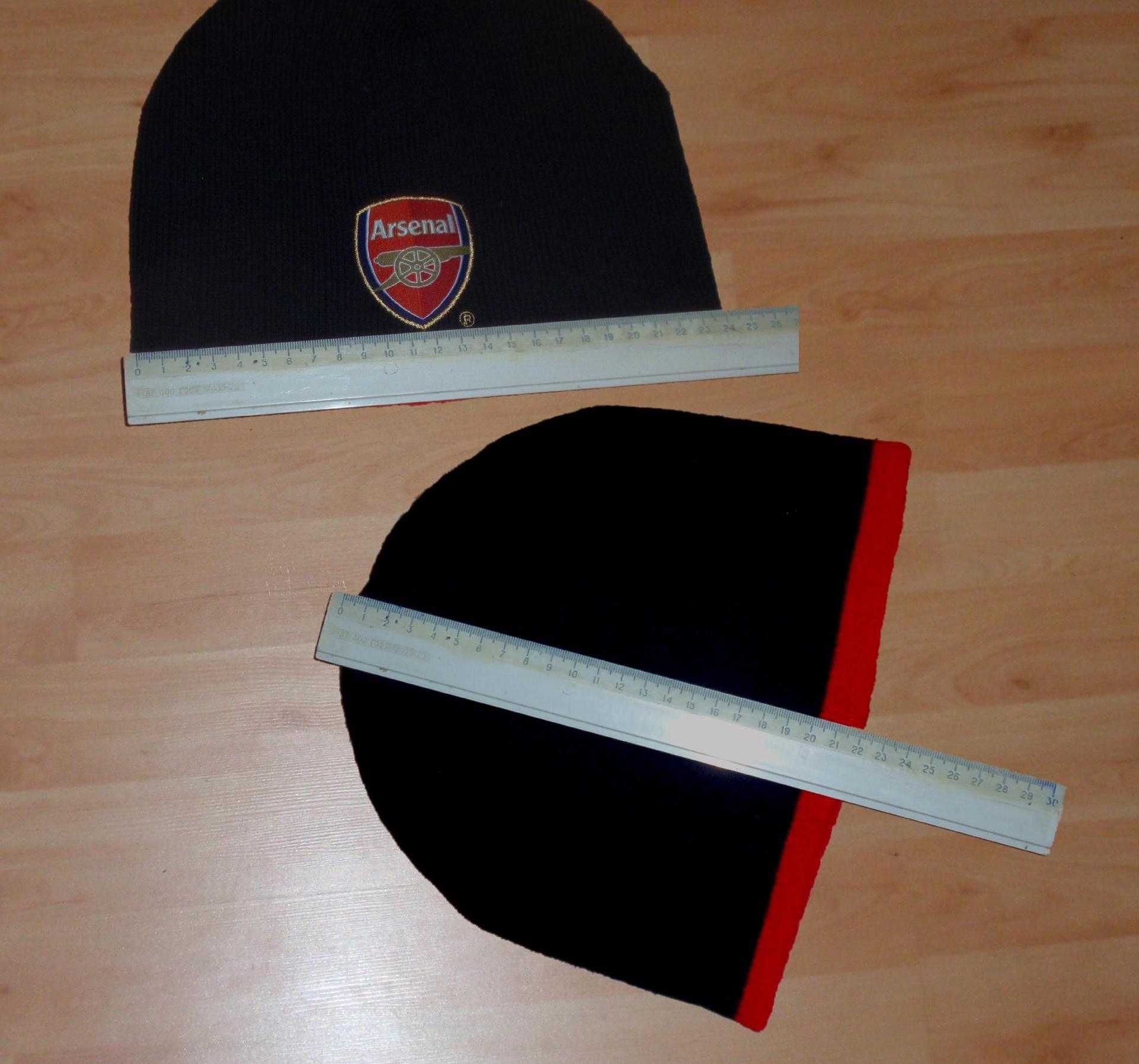 Комплект 2в1 FC Arsenal London/ФК Арсенал шапка+перчатки L-XL Puma Dry