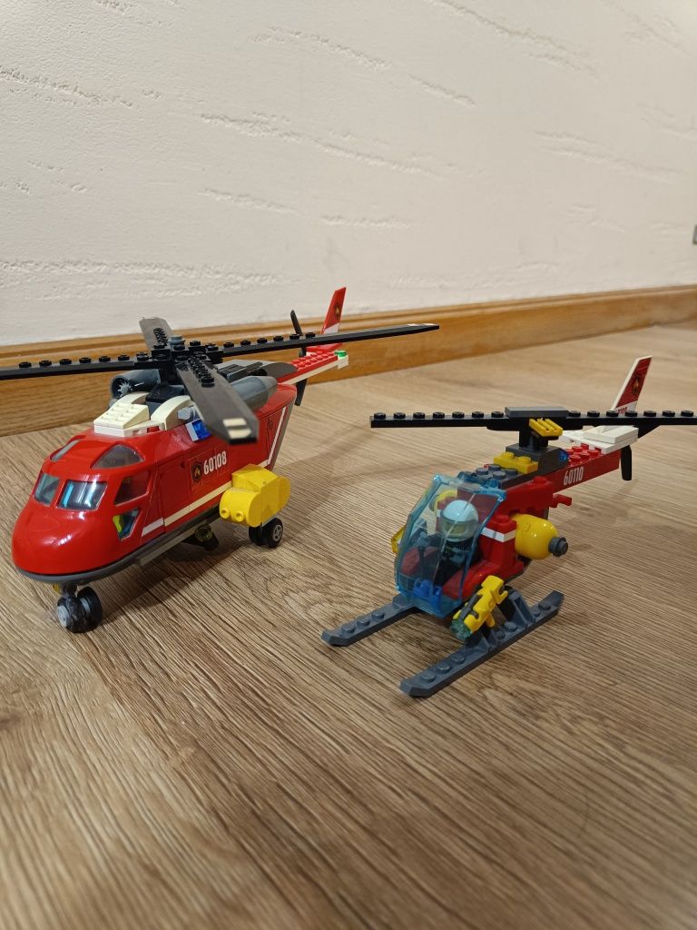 LEGO straż pożarna i remiza