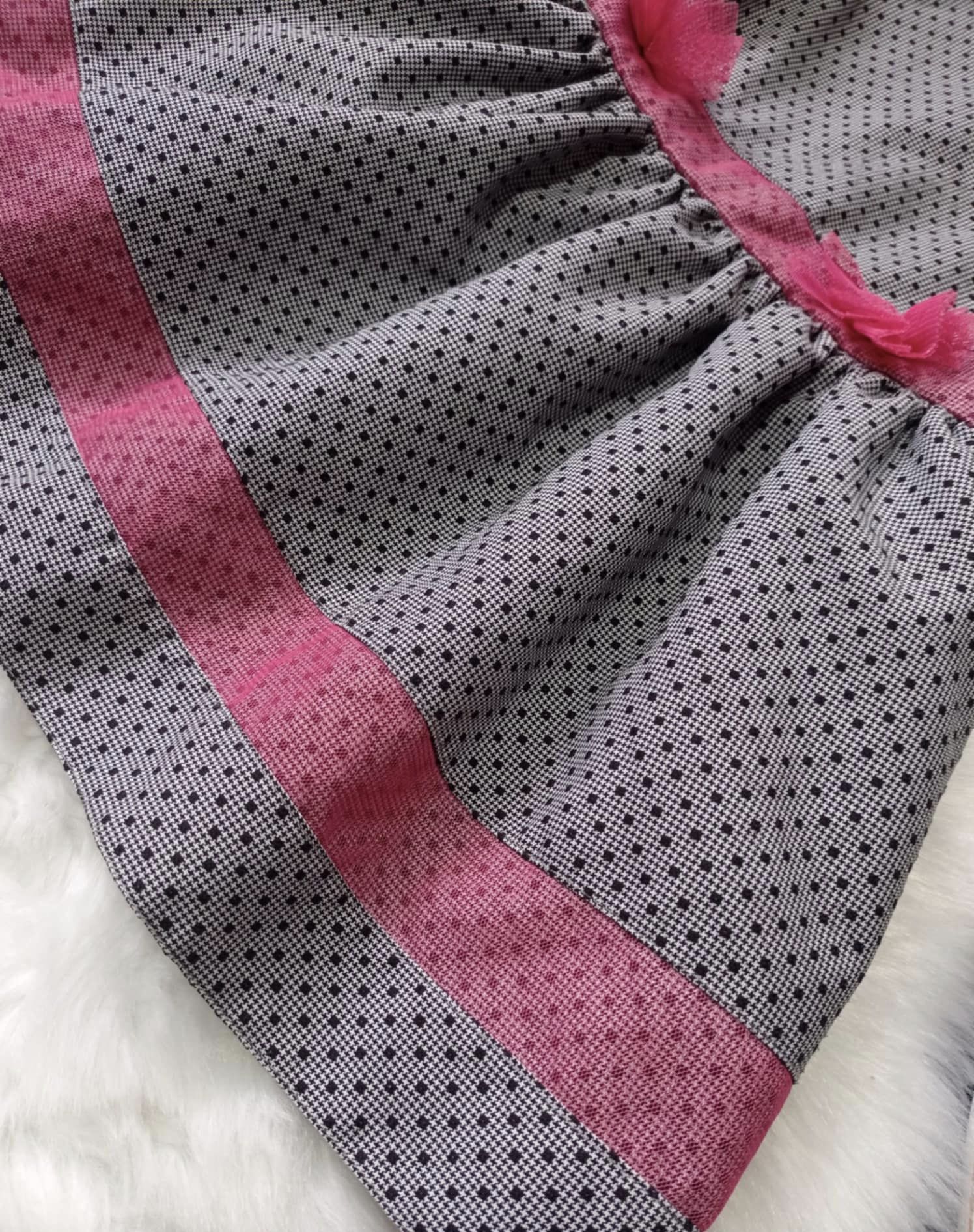 Sukienka elegancka 104 wesele impreza święta wizytowa kropki kropeczki