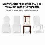 Sprzedaż Pokrowce narzuty na krzesła okazja uniwersalny rozmiar