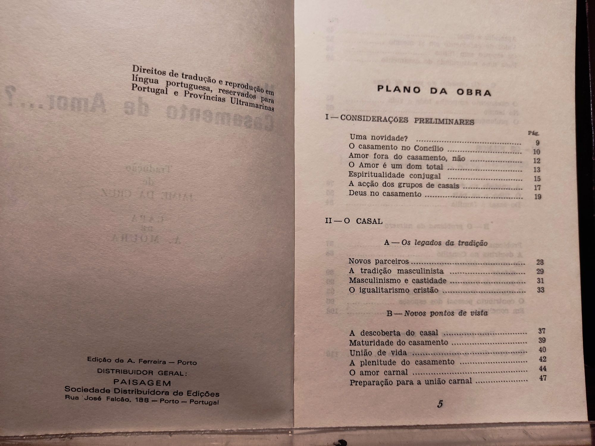 Livro Hoje, casamento de amor?