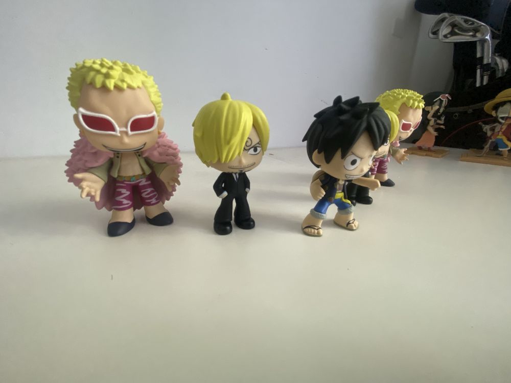 Mini One Piece figuras
