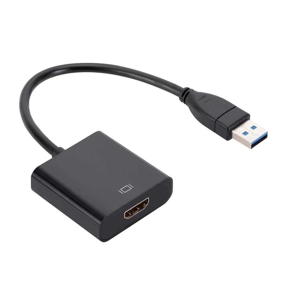 Adaptador Conversor PC USB 3.0 para TV HDMI / VGA Monitor / Projetor