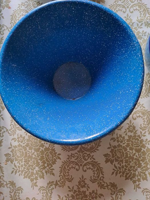 Tachos/panelas esmalte azul