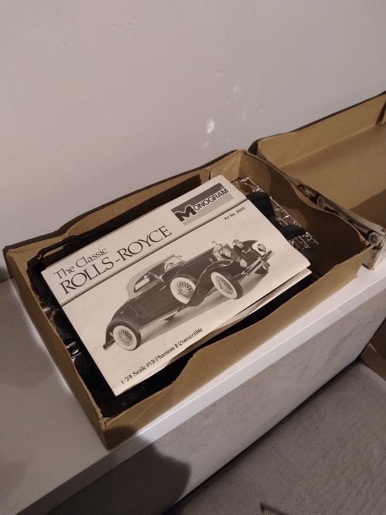 Model Rolls Royce 1/24 retro