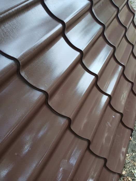 Лист металочерепица 1шт.,новый 3,60×1,20