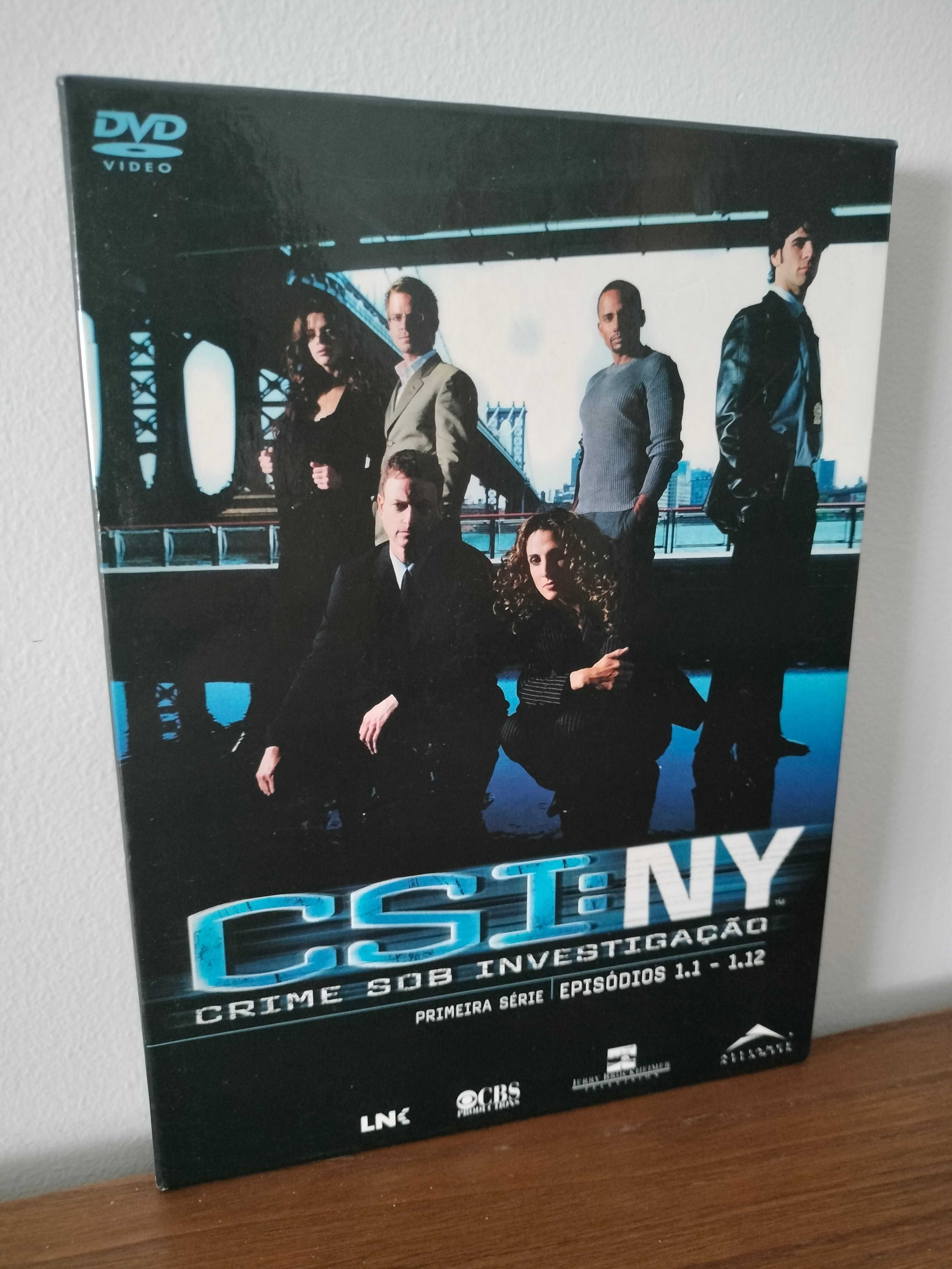 Série DVD: CSI: NY Crime sob Investigação - Série 1 Parte 1