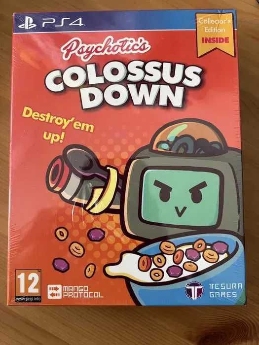Colossus Down Psychotic's Edycja Kolekcjonerska Ps4/Ps5 nowa folia.
