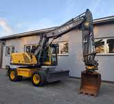 VOLVO EW 140 B 7261H Oryginał ROTOTILT ENGCON Podpory + Pług GPS 3D