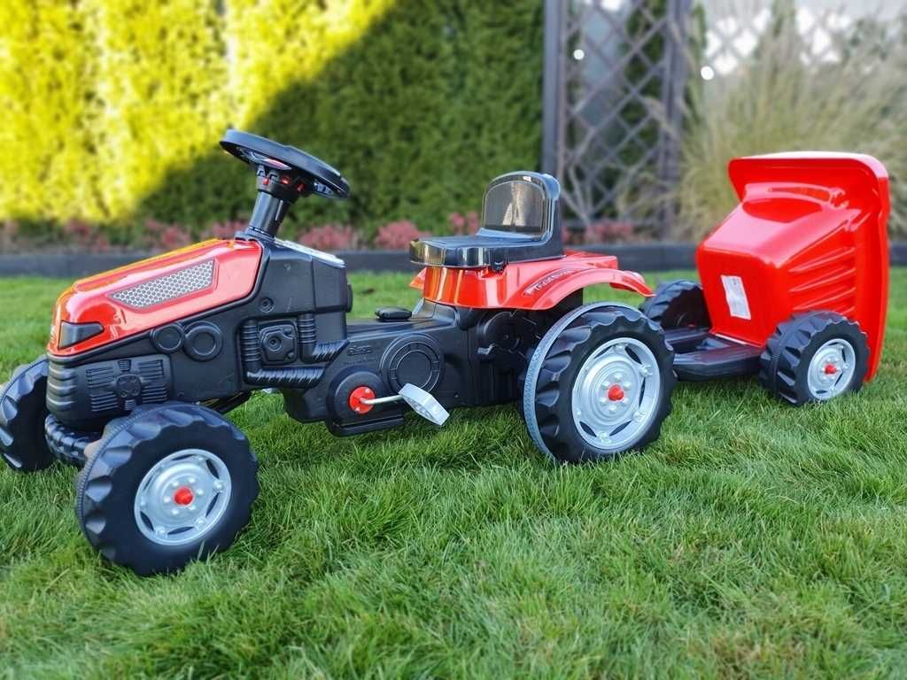 Zabawka Ogromny Traktor Na Pedały Aż 143 Cm Długości Promocja