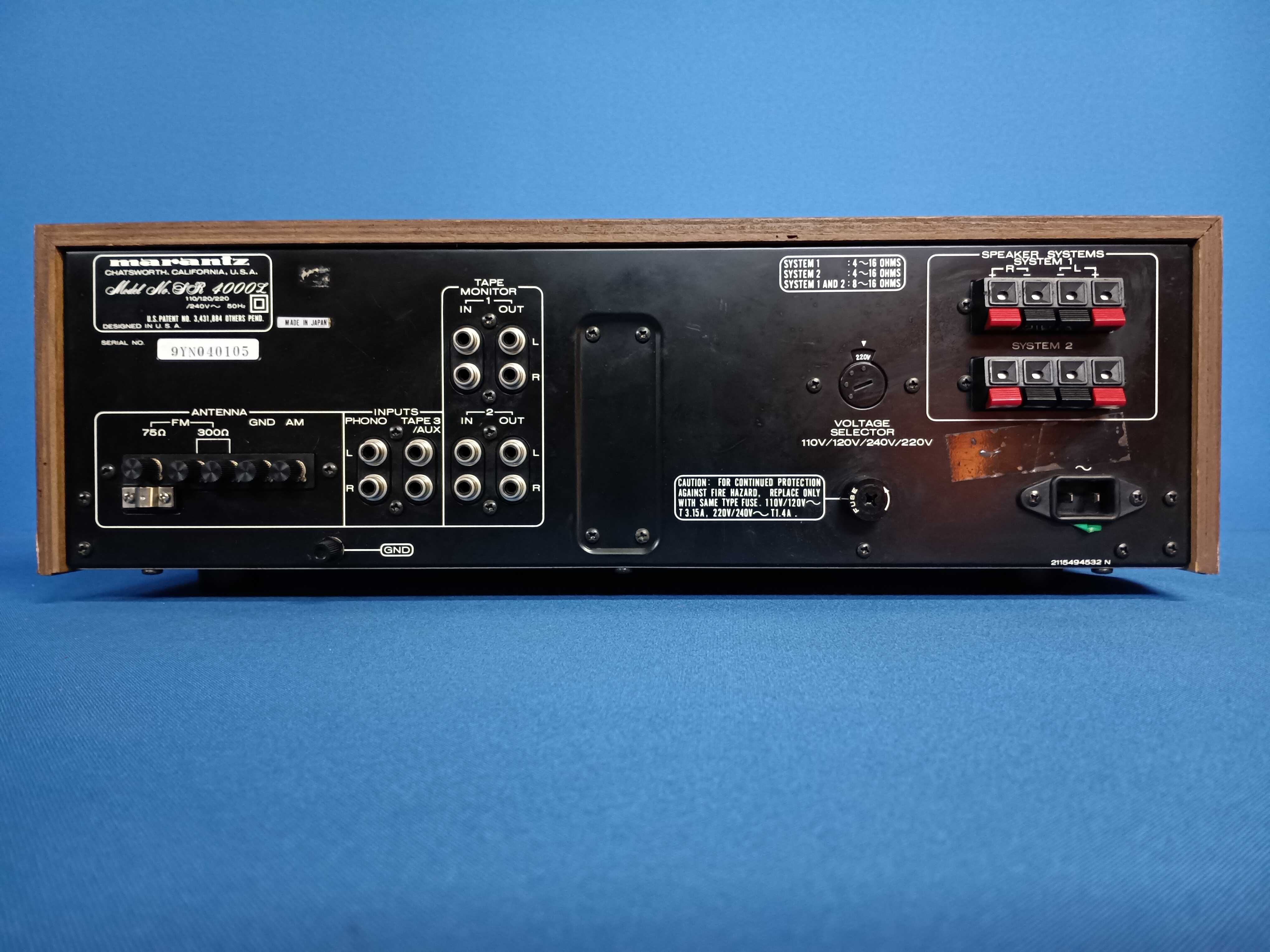 receiver MARANTZ SR 4000 L