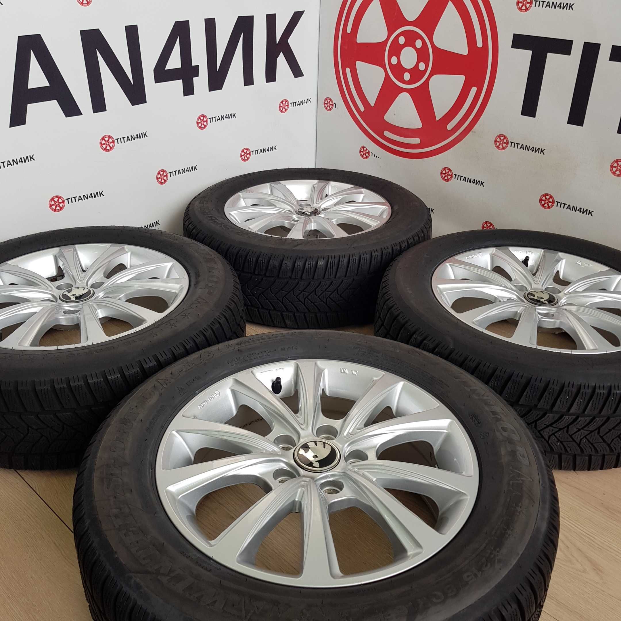 Диски Skoda R16 5x112 Octavia VW Tiguan Sharan Audi Q3 Seat Alhambra