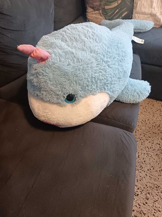 Peluche Baleia Azul - Prenda de Natal