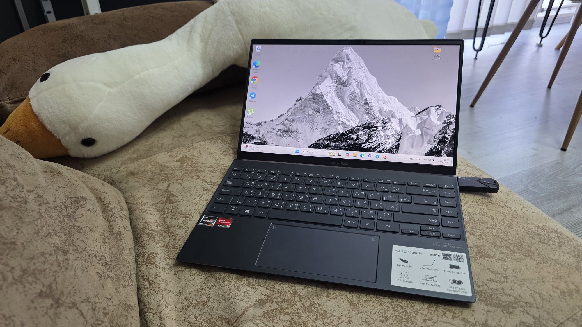 Ультрабук ASUS ZenBook 14 UM425IA. Я перший власник