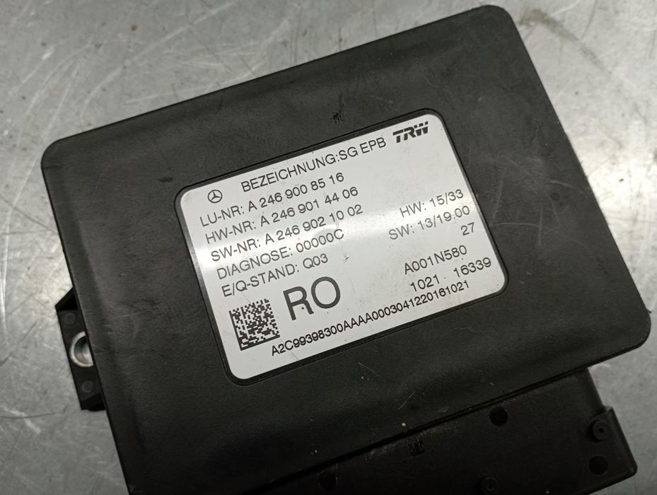 Módulo do travão auto / parque MERCEDES-BENZ Classe A (W176)