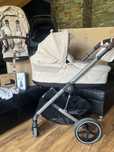 Wózek Cybex Balios S Lux Almond Beige gwarancja jak nowy folia adapter