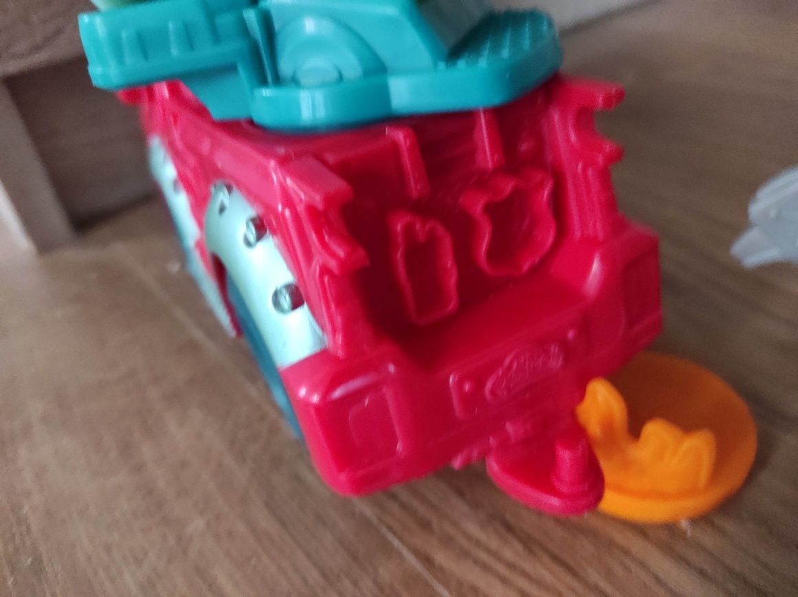 Playdoh straż pożarna auto i strażak