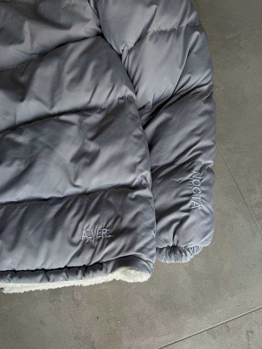 Чоловіча пуховик Nike nocta ДВУХСТОРОННЯ Зимова Куртка the north face