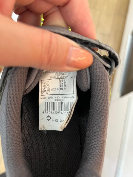 Buty turystyczne dla dzieci Quechua MH120 niskie  rozmiar 32