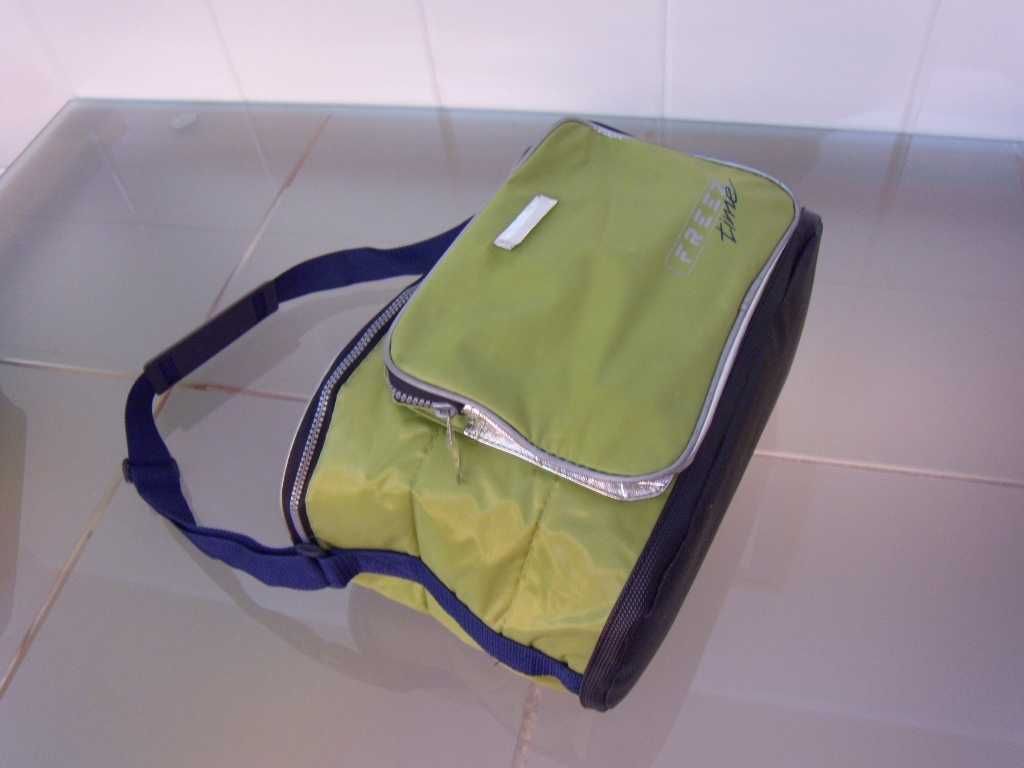 Saco térmico/lancheira verde