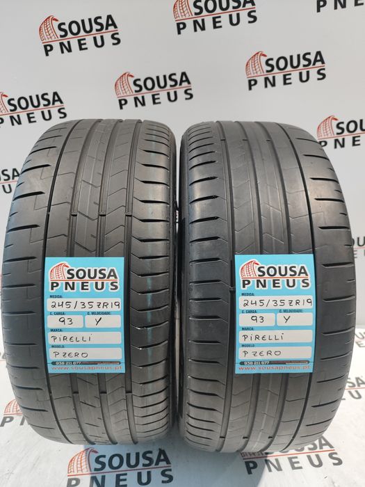 2 pneus semi novos 245-35R19 Pirelli - Oferta dos Portes
