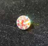 Diamante moissanite com certificado GRA