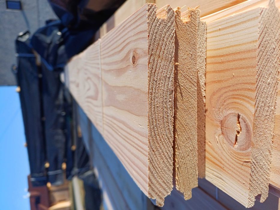 Deska tarasowa elewacyjna podłogowa półbal szalówka podbitka boazeria