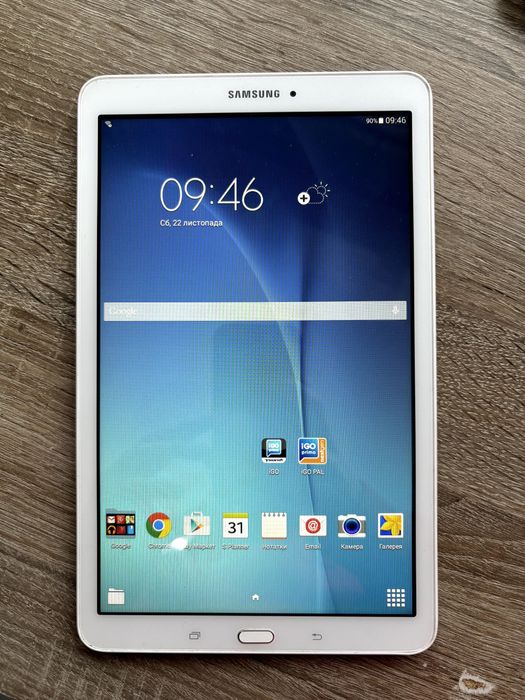 Планшет/навігатор Samsung tab E