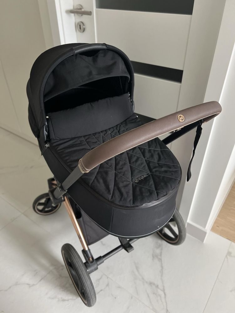 Cybex Priam 2.0 Deep Black Rosegold