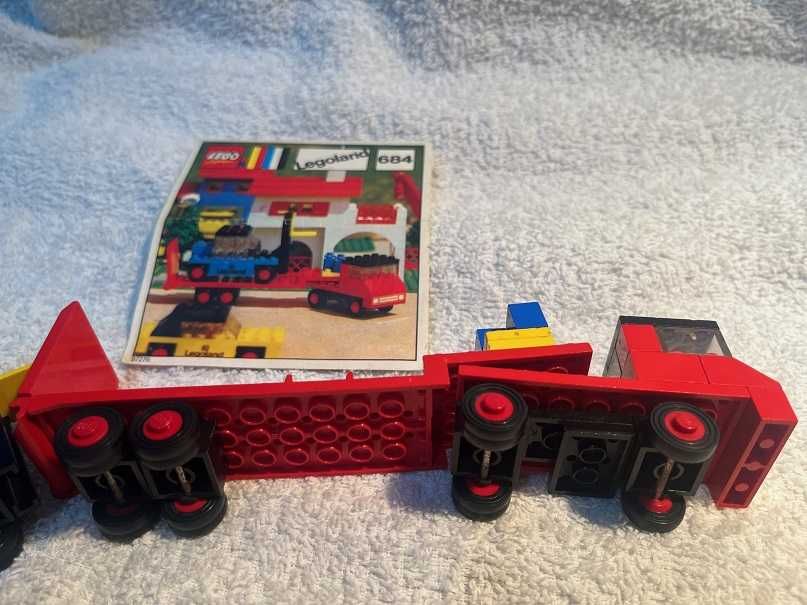 LEGO LEGOLAND 684 – 1972 Camião c empilhador