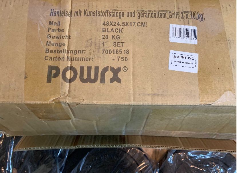 NOWY komplet hantli 2x10kg habtle hantelki silownia do ćwiczen fitness